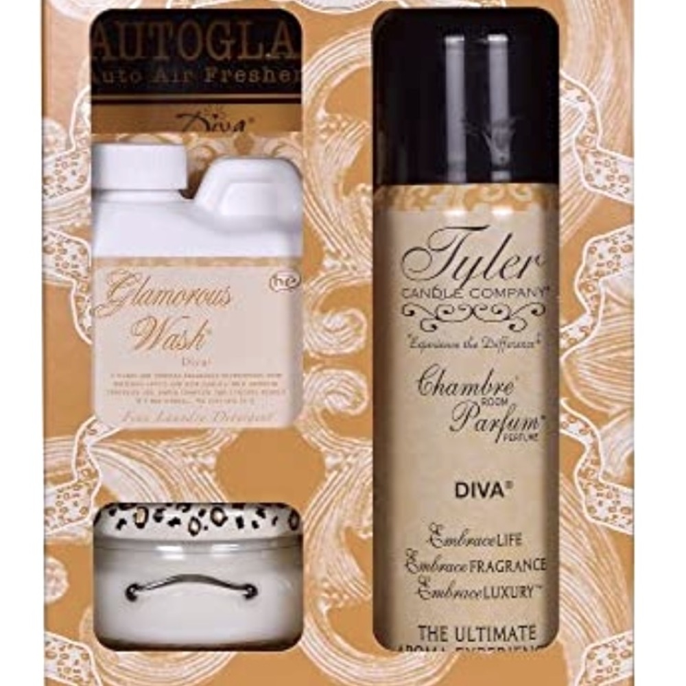 Tyler Candle Company Diva gift set
